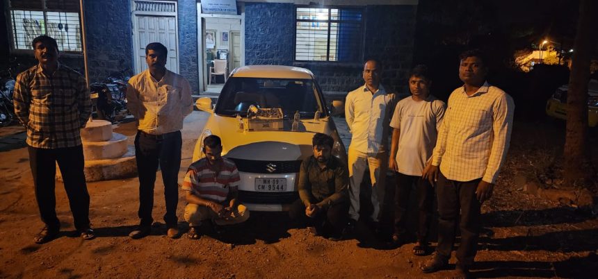 ಚಿಕ್ಕೋಡಿ ಉಪವಿಭಾಗ ಮಾರ್ಗದರ್ಶನದಲ್ಲಿ,ನೆರೆ ರಾಜ್ಯ ಮಹಾರಾಷ್ಟ್ರದ ಅಕ್ರಮ ದೇಶಿ ದಾರು ವಶಪಡಿಸಿಕೊಂಡ ಅಬಕಾರಿ ಇಲಾಖೆ!