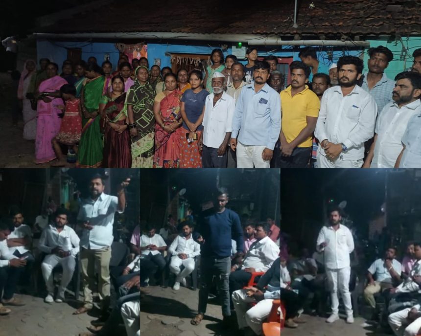 ಈಶ್ವರ್ ಗುಡಜ ಪರ ಬಿರುಸಿನ ಪ್ರಚಾರಕ್ಕೆ ಸಾತ್ ನೀಡಿದ,ಮಲ್ಲಿಕ ನದಾಫ್ ಹಾಗೂ ಸಾಮಾಜಿಕ ಹೋರಾಟಗಾರ ವಿವೇಕ ಕತ್ತಿ