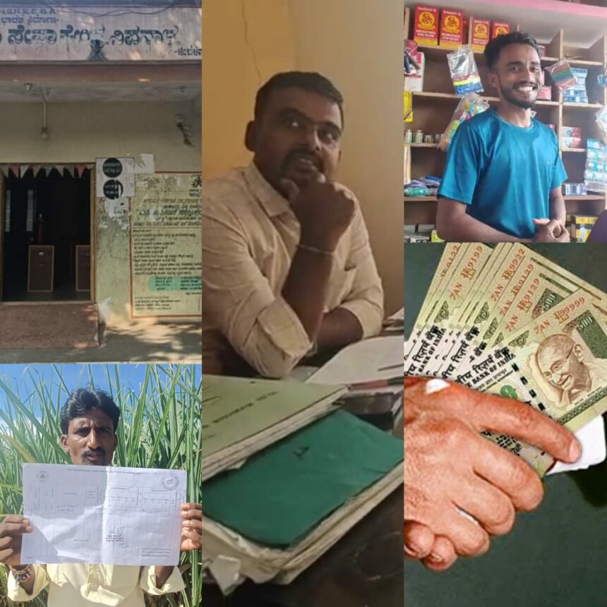 ನಿಪಾನಾಳ ಸಂಬಳದ ಜೊತೆ ಗಿಂಬಳ; ಮಲ್ಲು ಗುಳೆದಾರನಿಗೆ ಏನ ಕೊಟ್ರು ಸಾಕಾಗ್ತಿಲ್ಲ.! ಭ್ರಷ್ಟಾಚಾರದಲ್ಲಿ ಸಿಕ್ಕು ಗ್ರಾಮಸ್ಥರಿಂದ ಛೀಮಾರಿ ಹಾಕಿಸಿಕೊಂಡ ಲಂಚಬಾಕ ಪಿಡಿಒ.!!