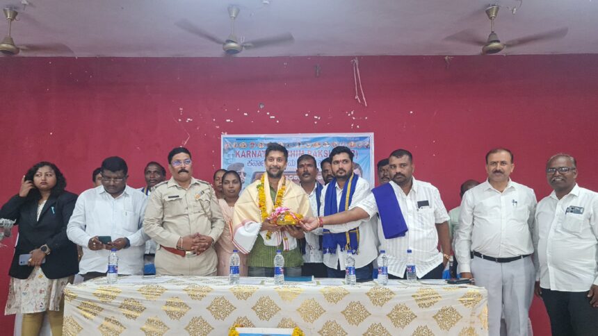 ಗೊಕಾಕ: ಕರ್ನಾಟಕ ಭೀಮ ರಕ್ಷಕ ಸಂಘಟನೆ ಜಿಲ್ಲಾ ಪದಾಧಿಕಾರಿಗಳ ಆಯ್ಕೆ; ಹಾಗು ಕಾನೂನಿನ ಅರಿವು ಕಾರ್ಯಕ್ರಮ