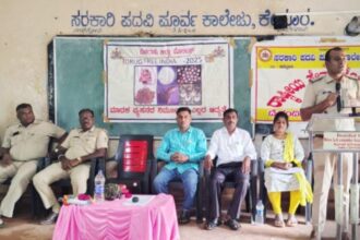 ಚಿಕ್ಕೋಡಿ: ರಾಷ್ಟ್ರೀಯ ಸೇವಾ ಯೋಜನೆಯ ಘಟಕದಡಿಯಲ್ಲಿ ಇಂದು ಮಾದಕ ವಸ್ತು ವಿರೋಧಿ ದಿನಾಚರಣೆ ಆಚರಿಸಲಾಯಿತು