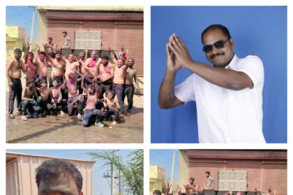 ರಾಯಬಾಗ: ಅಳಗವಾಡಿ ರಂಗು ರಂಗಿನಲಿ ಮಿಂದೆದ್ದ ರಂಗಣ್ಣನ ಗೆಳೆಯರ ಬಳಗ